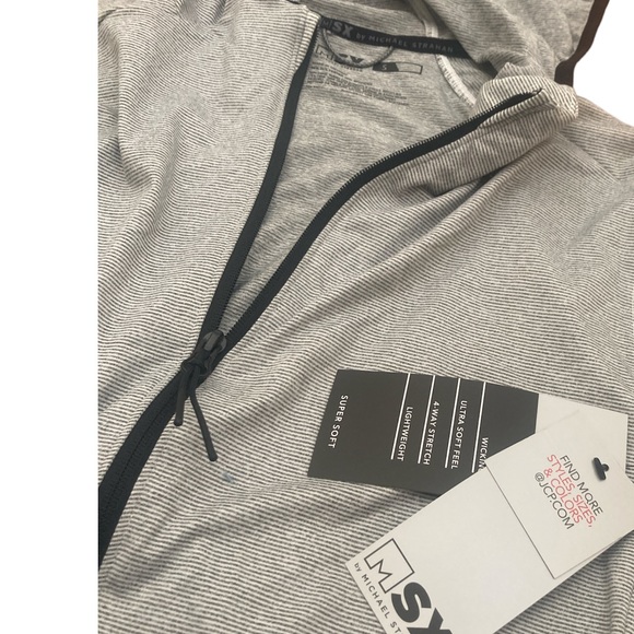 New with tags  By Michael Strahan Mens Long Sleeve Hoodie size small - Picture 3 of 4